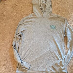Vineyard Vines Light Gray Long Sleeve Hoodie